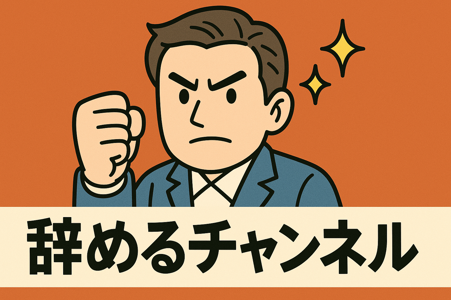 明日をつかめ「辞めるチャンネル」 会社・仕事・お金・人生
