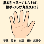 指を引っ張ってもらえば、相手の心が丸見えになるってホント!?